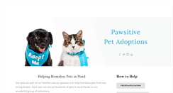 Desktop Screenshot of parkerpaws.org